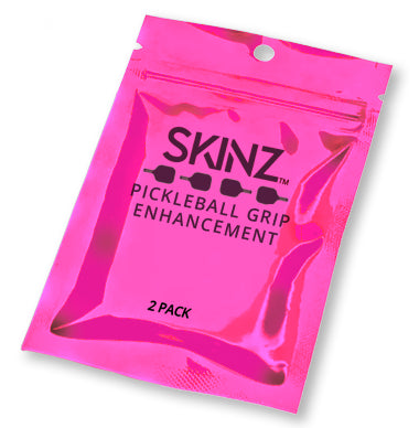 Pink package of Skinz Pickleball Grip Enhancement